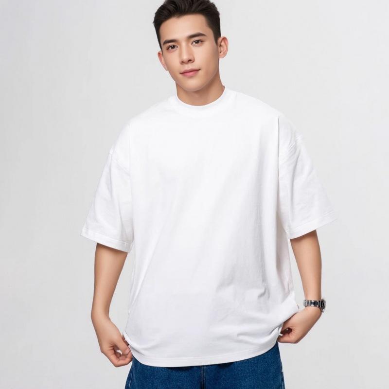 Basics | Mens Isac Oversized Crew Neck T-Shirt Basics Basics