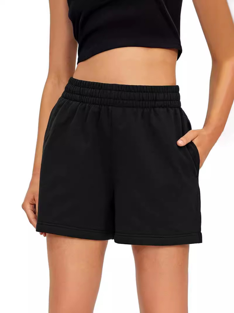 Co-Ords | Womens Ewelina Crochet Trim Shorts Clothing BLACK