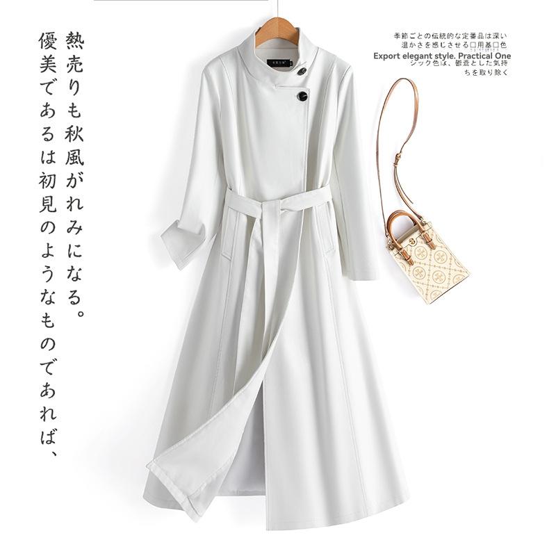 Jackets & Coats | Womens Riley Wrap Around Belted Long Line Coat Clothing Desert White