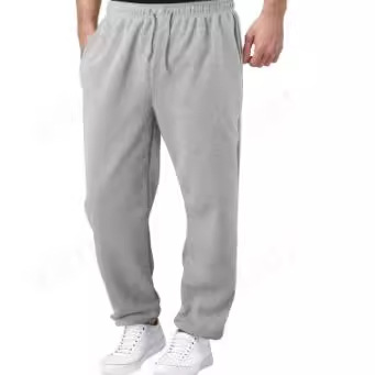 Jeans & Pants | Mens Redact Embroidered Logo Sweatpants Clothing Grey Marl