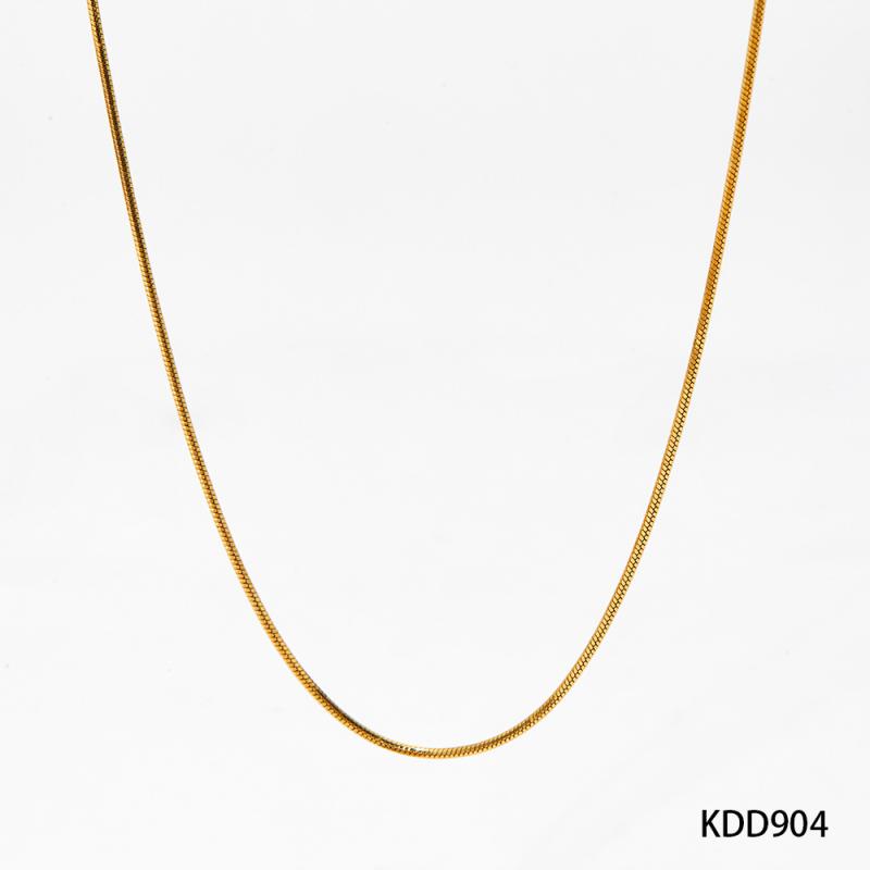 Jewelry | Womens Halle Curb Chain Necklace Accessories GOLD