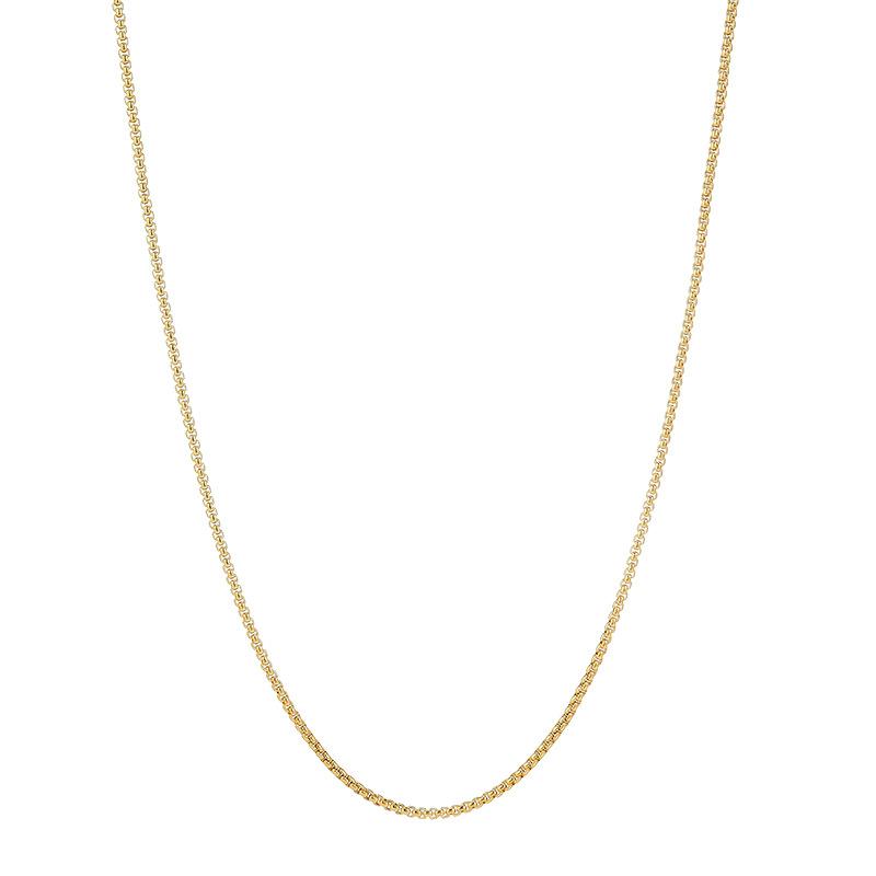 Jewelry | Womens Halle Curb Chain Necklace Accessories GOLD