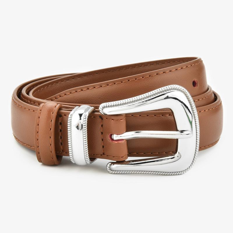 Leather Belts | Mens Chuck Leather Western Belt Accessories BLACK