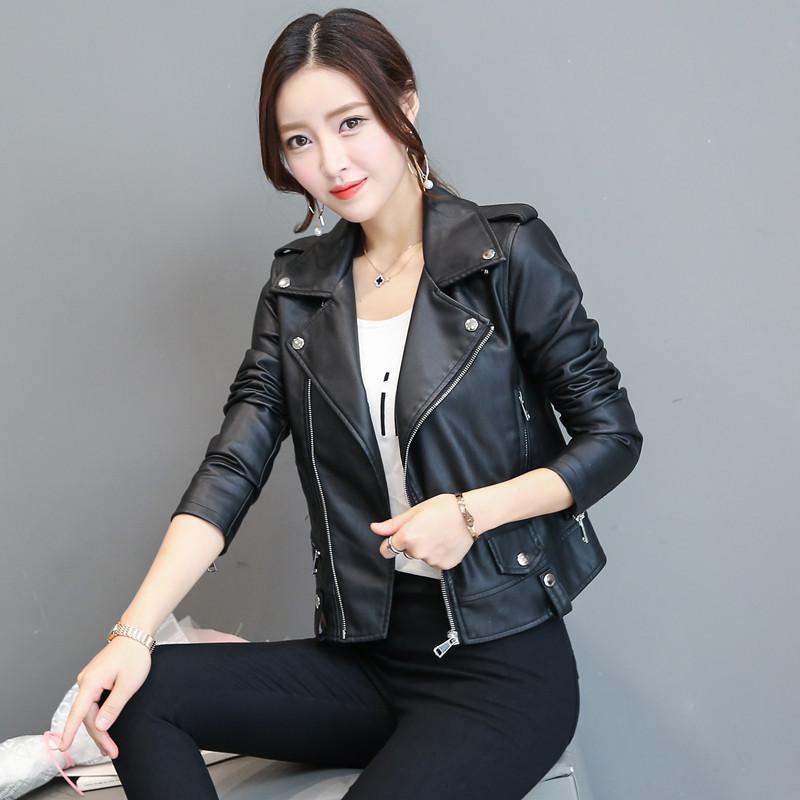 Leather Jackets | Womens Dalby Slim Fit Leather Biker Jacket Clothing Jackets & Coats