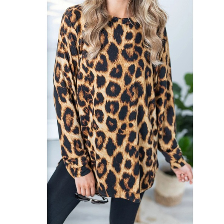 Sweaters | Womens Lex Oversized Leopard Print Sweater Clothing Electric Yellow