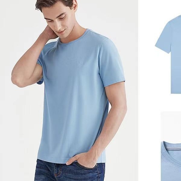 T-Shirts | Mens Brace Brushed Cotton Crew Neck T-Shirt Basics Basics