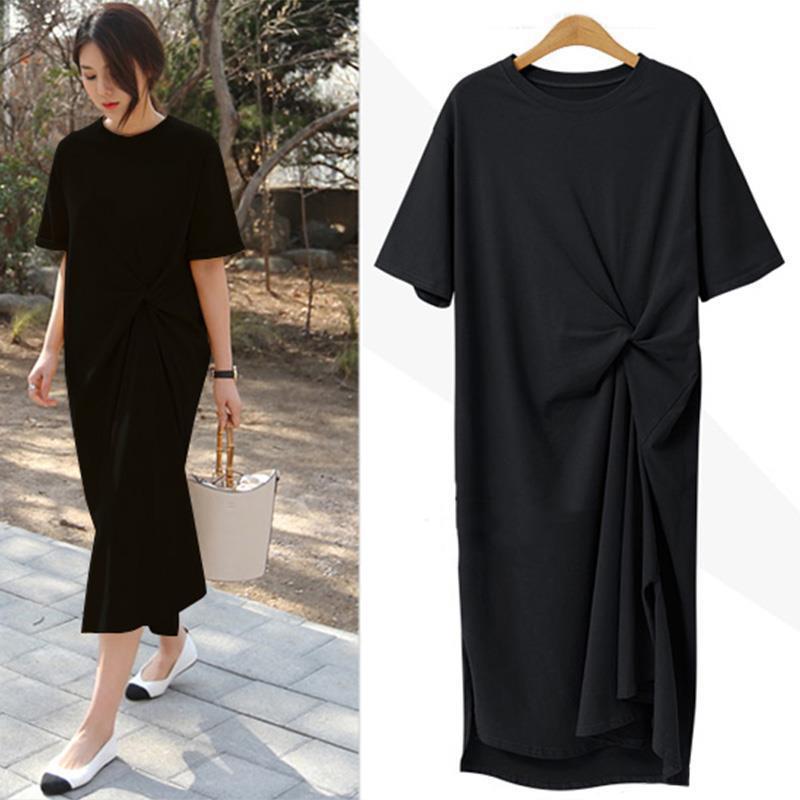 Dresses | Womens Lana Lace Trim Mini T-Shirt Dress Clothing BLACK